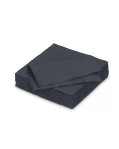 FIESTA Napkins Black 25x25cm 2-layer 50 pieces